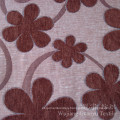 Jacquard Flower Pattern 100% Polyester Yarn Dyed Chenille Fabric